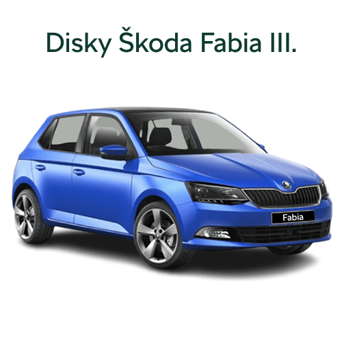 Vyberte si originální disky Škoda Fabia III, které perfektně sedí na váš vůz a podtrhnou jeho vzhled.