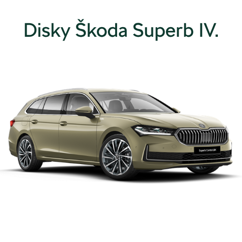 Originální alu disky Škoda Superb IV pro všechny rozměry a výbavy. Garance kompatibility bez nutnosti úprav.