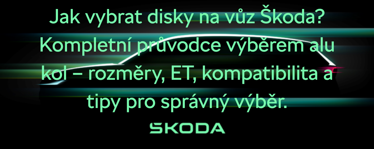 Výběr správných disků na auto není jen o vzhledu. Pokud chcete, aby vaše nové alu disky perfektně seděly, byly bezpečné a zároveň dobře vypadaly, je potřeba sledovat několik klíčových parametrů. V tomto průvodci vám ukážeme, jak vybrat disky na váš vůz Škoda.